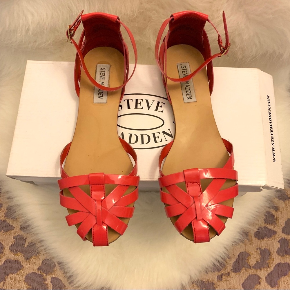 Steve Madden Hot Pink Flats 7